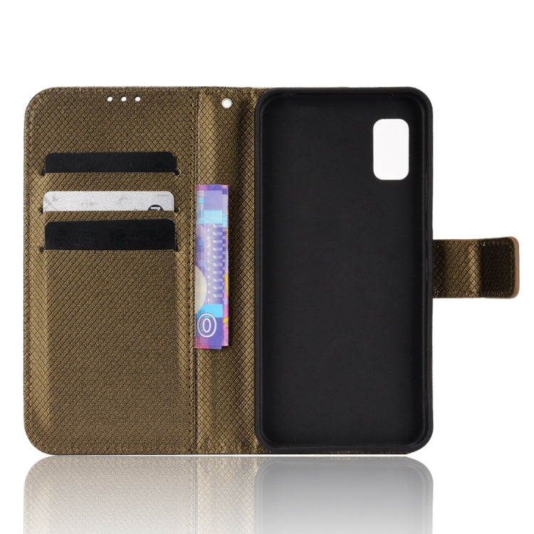 For Sharp Aquos Wish Diamond Texture Leather Phone Case