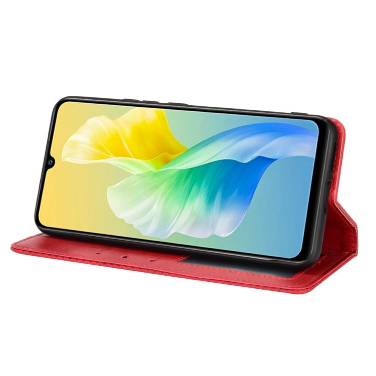 For vivo S10e / V23e 4G / 5G Magnetic Buckle Retro Texture Leather Phone Case