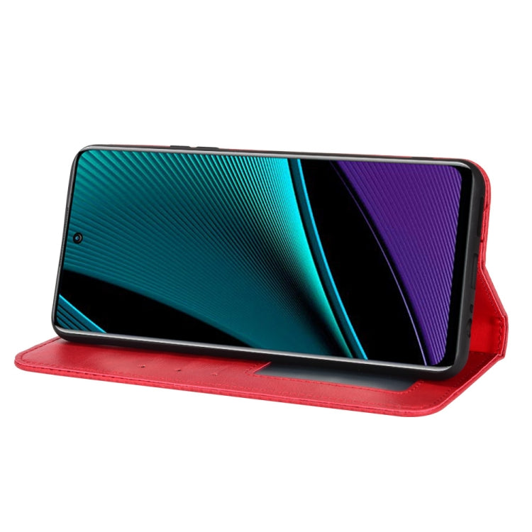 For Infinix Note 11 Pro Magnetic Buckle Retro Texture Leather Phone Case