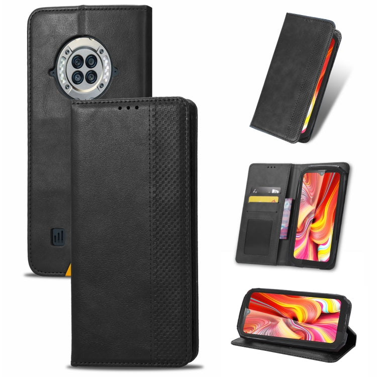 For Doogee S96 Pro Magnetic Buckle Retro Texture Leather Phone Case
