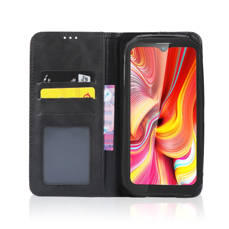 For Doogee S96 Pro Magnetic Buckle Retro Texture Leather Phone Case