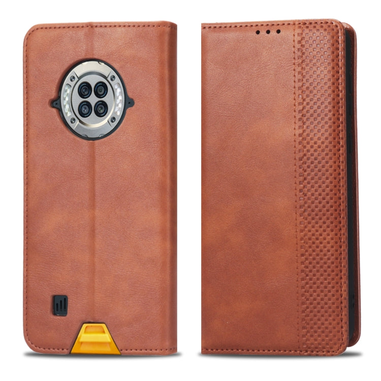 For Doogee S96 Pro Magnetic Buckle Retro Texture Leather Phone Case