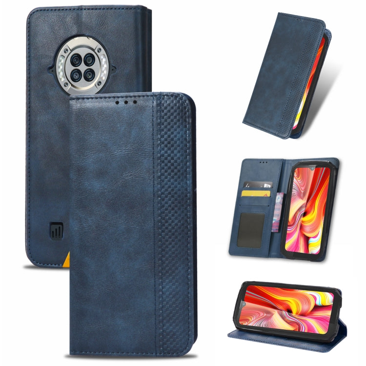 For Doogee S96 Pro Magnetic Buckle Retro Texture Leather Phone Case