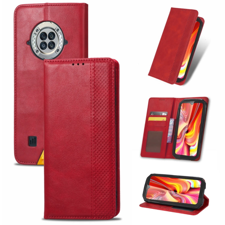For Doogee S96 Pro Magnetic Buckle Retro Texture Leather Phone Case