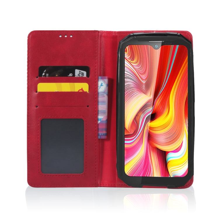 For Doogee S96 Pro Magnetic Buckle Retro Texture Leather Phone Case