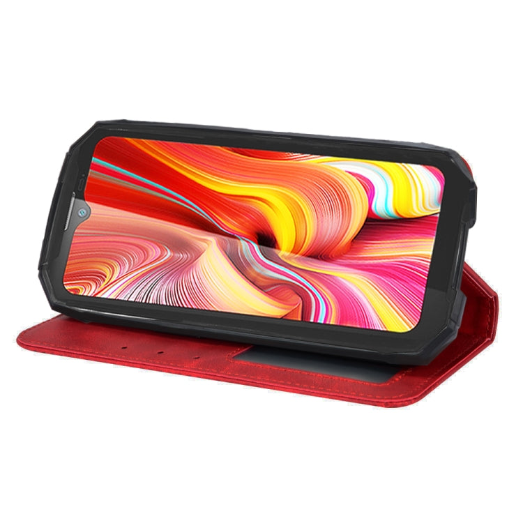 For Doogee S96 Pro Magnetic Buckle Retro Texture Leather Phone Case