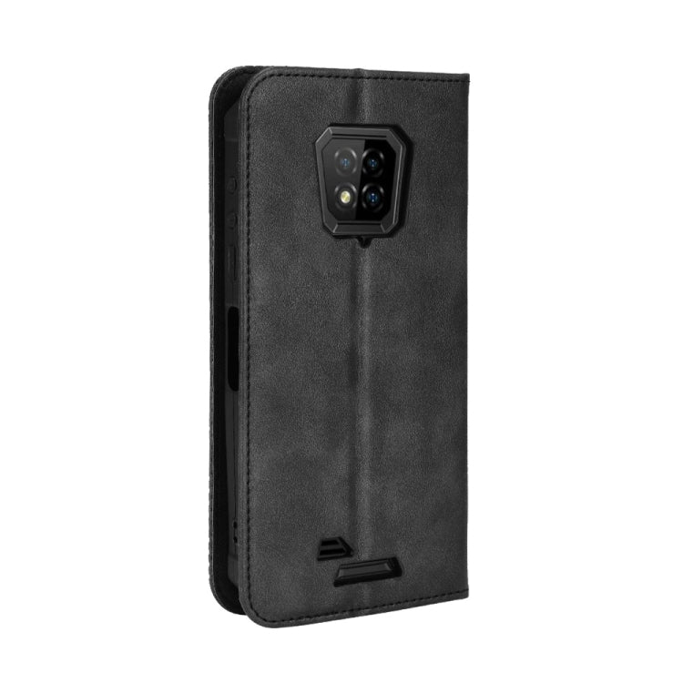 For Ulefone Armor 8 Magnetic Buckle Retro Texture Leather Phone Case