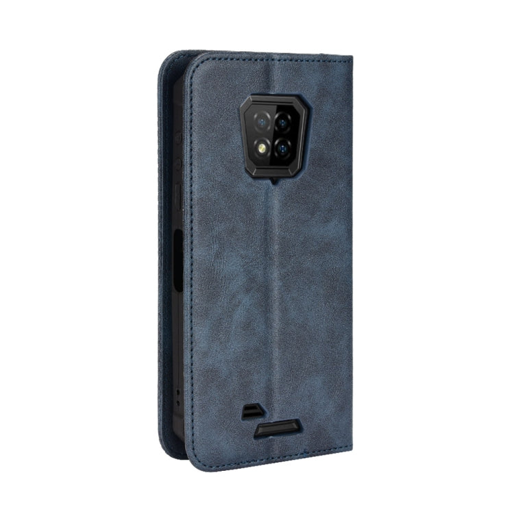 For Ulefone Armor 8 Magnetic Buckle Retro Texture Leather Phone Case
