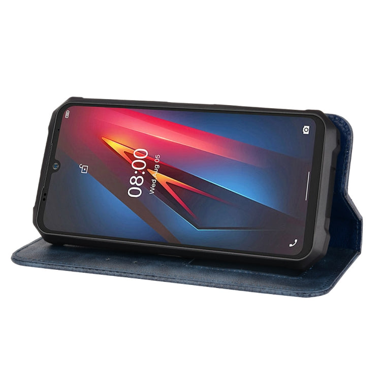 For Ulefone Armor 8 Magnetic Buckle Retro Texture Leather Phone Case