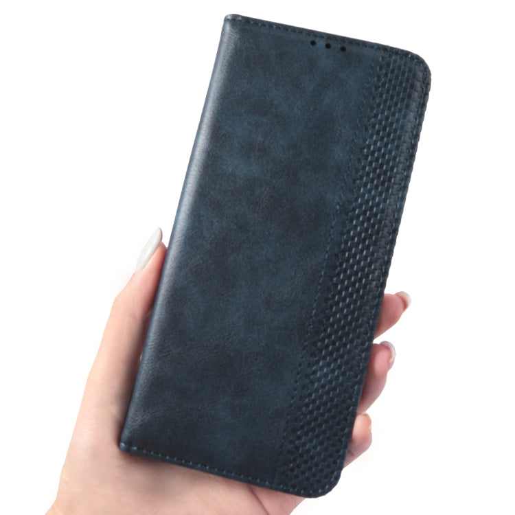 For Xiaomi 12 Magnetic Buckle Retro Texture Leather Phone Case