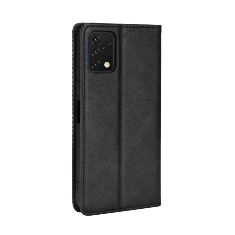 For Umidigi A11s Magnetic Buckle Retro Texture Leather Phone Case