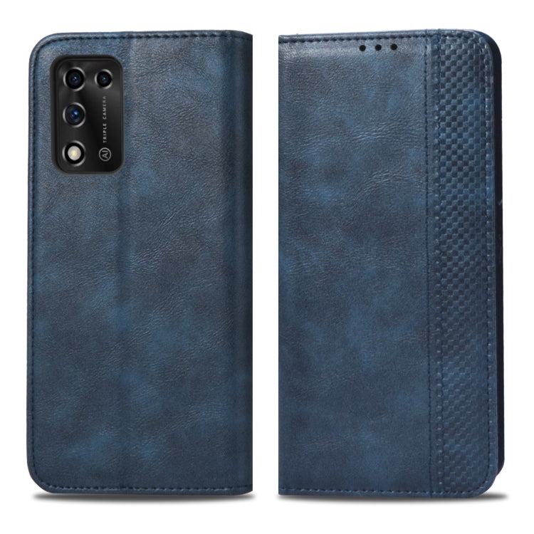For ZTE Libero 5G II Magnetic Buckle Retro Texture Leather Phone Case