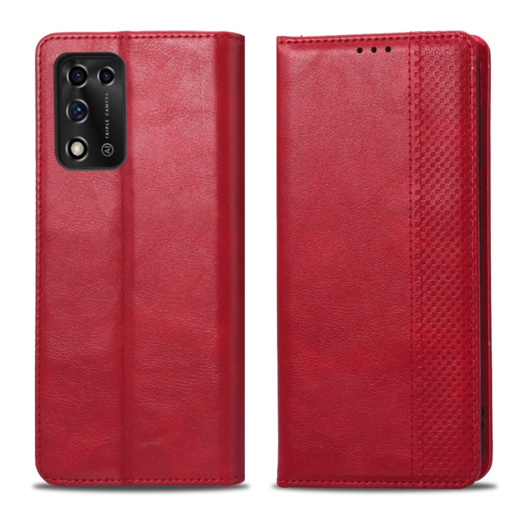 For ZTE Libero 5G II Magnetic Buckle Retro Texture Leather Phone Case