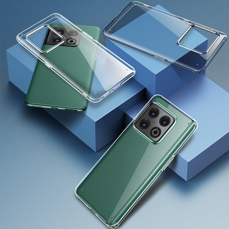 For OnePlus 10 Pro 5G Ice Crystal PC + TPU Phone Case