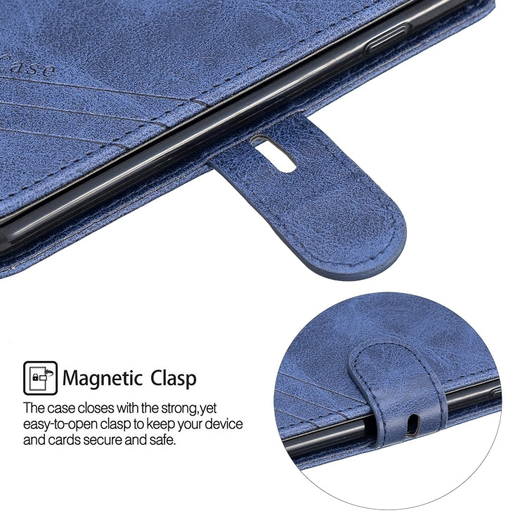 For iPhone 6 & 6s &  7 & 8 Stitching Style 2-Color Cow Texture Horizontal Flip PU Leather Case with Holder & Card Slot & Lanyard