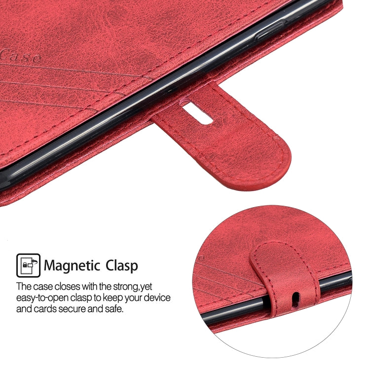 For iPhone 6 & 6s &  7 & 8 Stitching Style 2-Color Cow Texture Horizontal Flip PU Leather Case with Holder & Card Slot & Lanyard