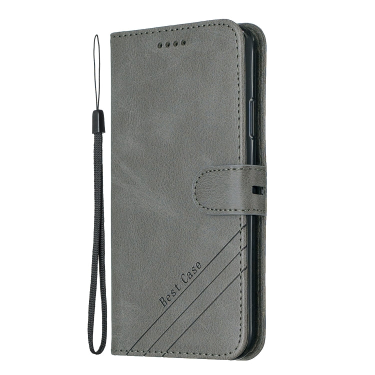 For iPhone 11 Pro Max Stitching Style 2-Color Cow Texture Horizontal Flip PU Leather Case with Holder & Card Slot & Lanyard