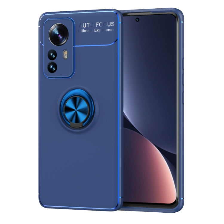 For Xiaomi 12 Pro Metal Ring Holder TPU Phone Case