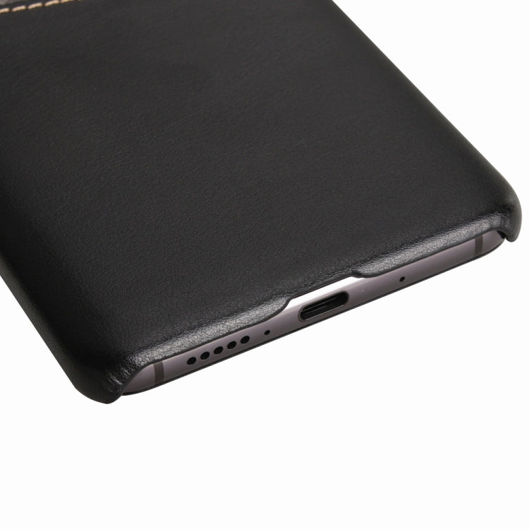 For Huawei Mate 20 PC + PU Splicing Case with Card Slots