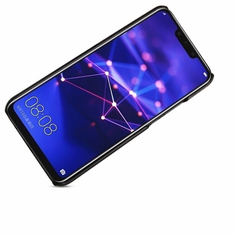 For Huawei Mate 20 Lite PC + PU Splicing Case with Card Slots