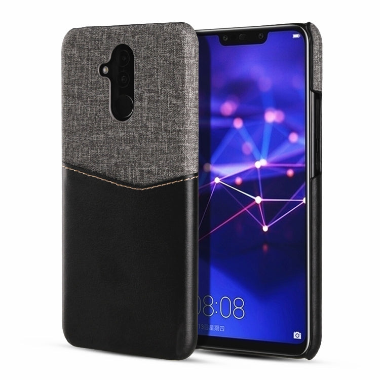 For Huawei Mate 20 Lite PC + PU Splicing Case with Card Slots