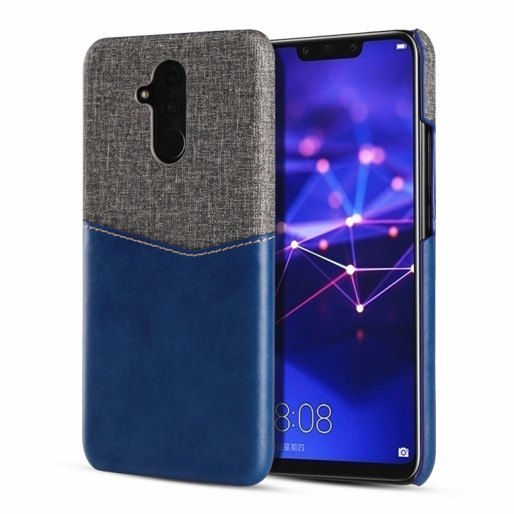 For Huawei Mate 20 Lite PC + PU Splicing Case with Card Slots