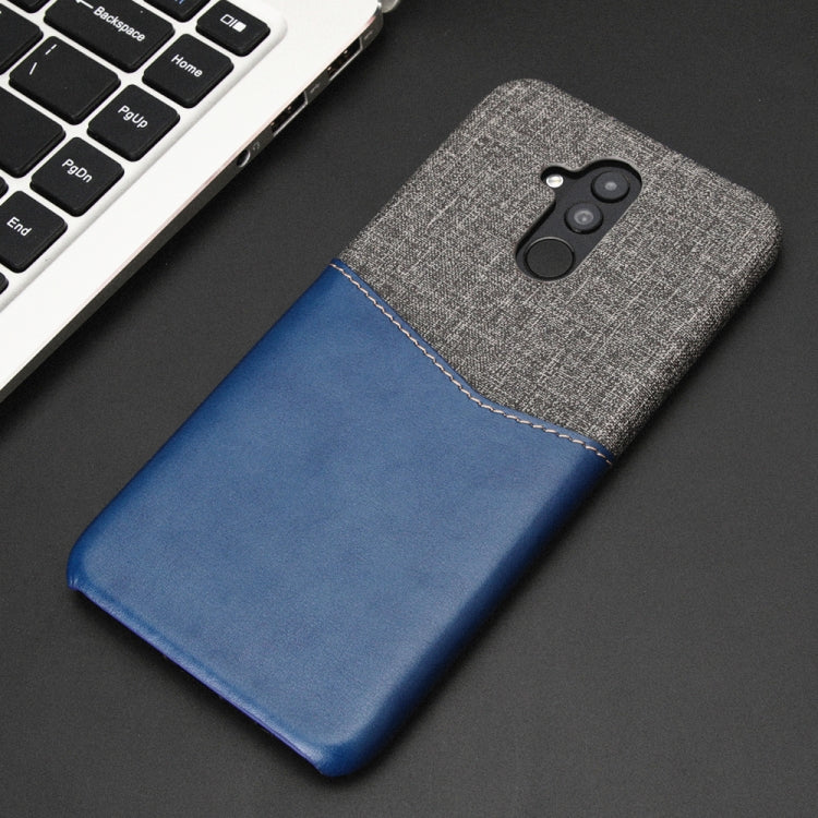 For Huawei Mate 20 Lite PC + PU Splicing Case with Card Slots