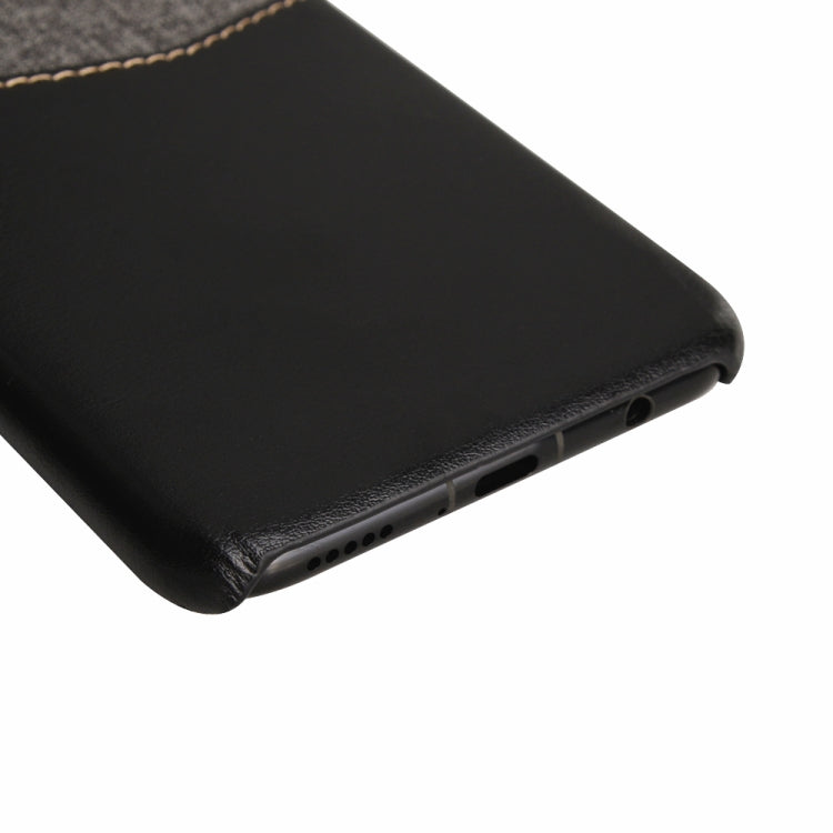 For Huawei Mate 20 Lite PC + PU Splicing Case with Card Slots