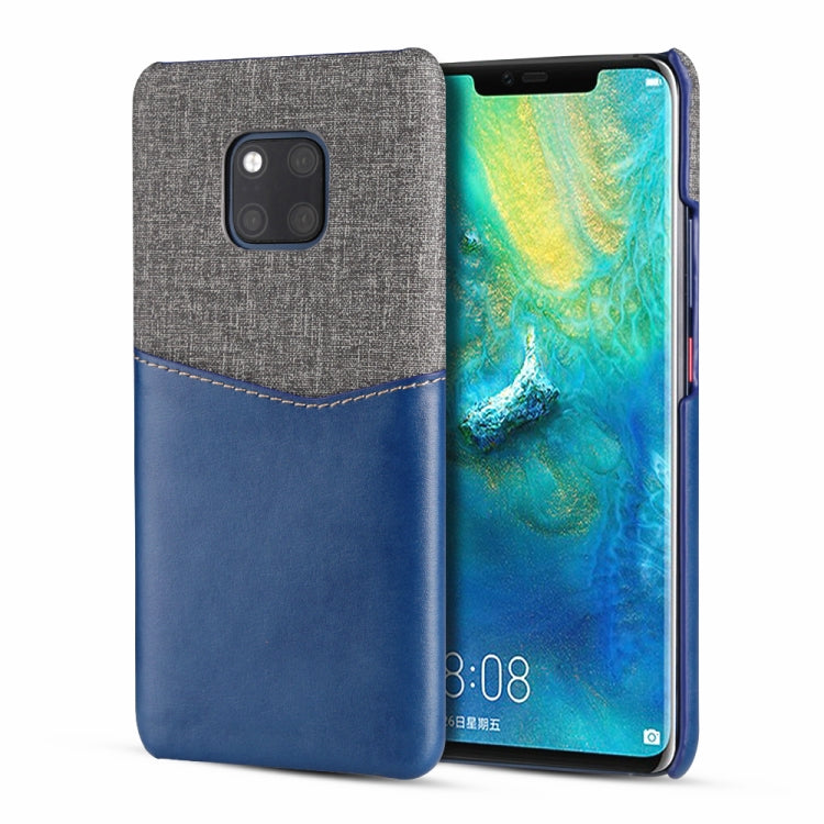For Huawei Mate 20 Pro / Mate 20 RS PC + PU Splicing Case with Card Slots