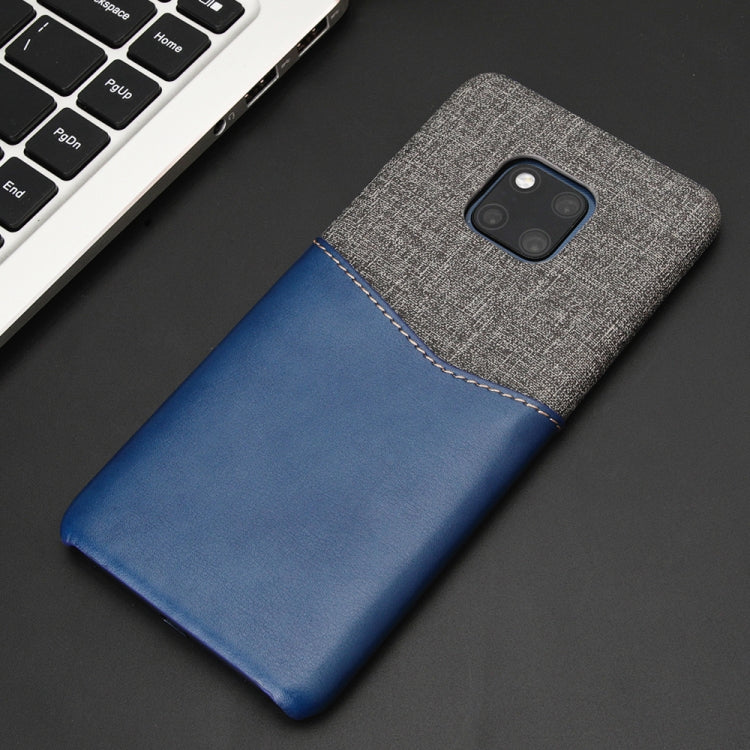 For Huawei Mate 20 Pro / Mate 20 RS PC + PU Splicing Case with Card Slots