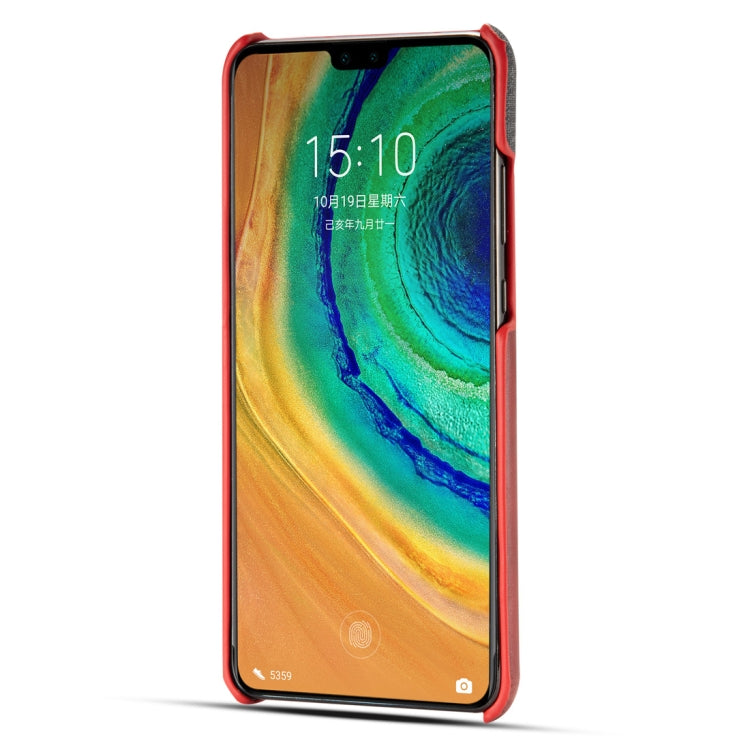 For Huawei Mate 30 Pro PC + PU Splicing Case with Card Slots