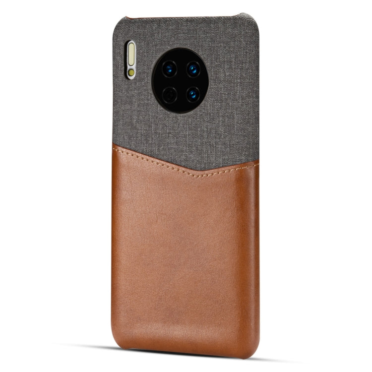 For Huawei Mate 30 PC + PU Splicing Case with Card Slots