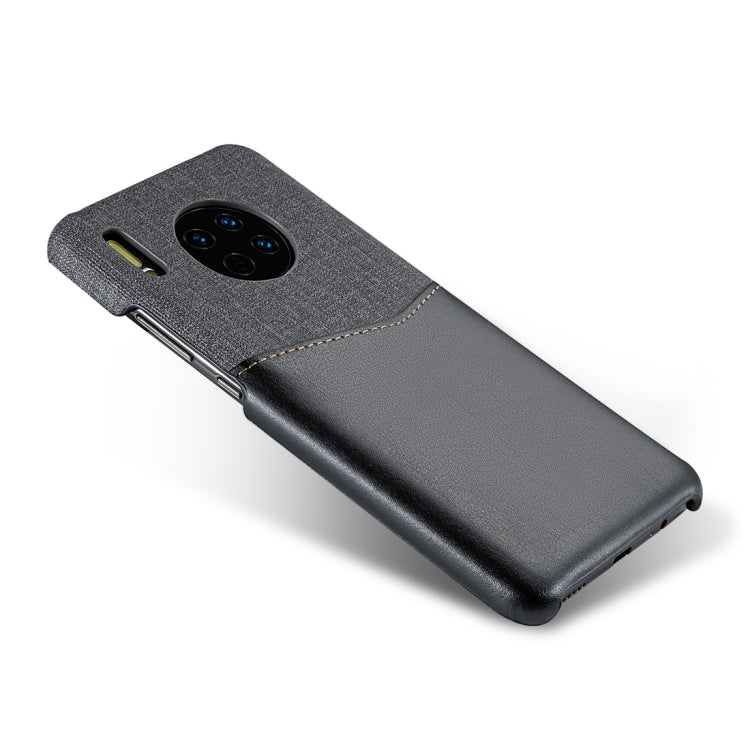 For Huawei Mate 30 PC + PU Splicing Case with Card Slots