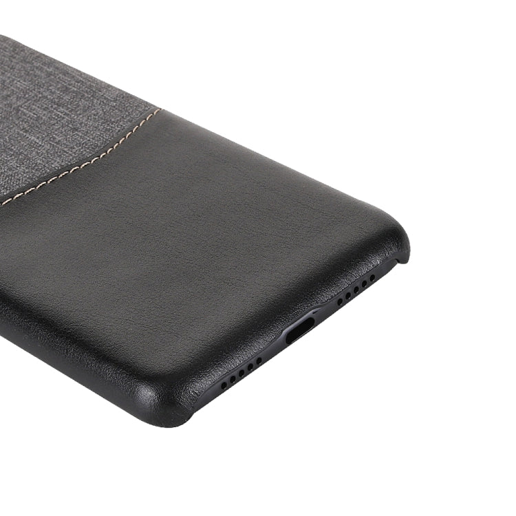 For Huawei P20 Pro PC + PU Splicing Case with Card Slots