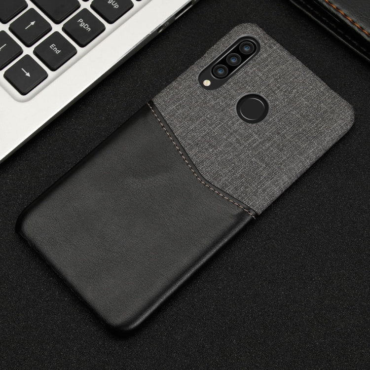 For Huawei P30 Lite PC + PU Splicing Case with Card Slots