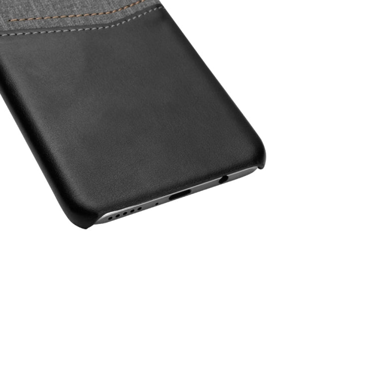 For Huawei P30 Lite PC + PU Splicing Case with Card Slots