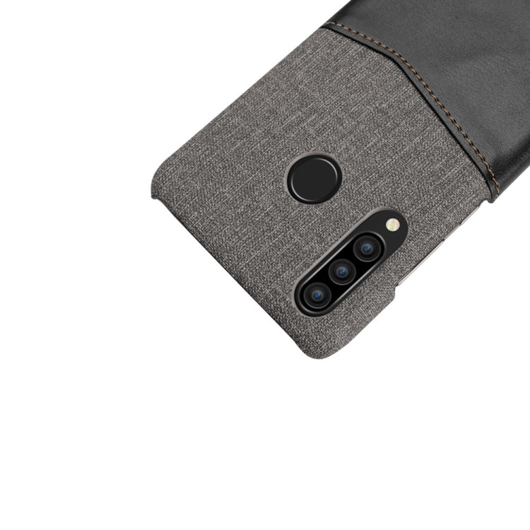 For Huawei P30 Lite PC + PU Splicing Case with Card Slots
