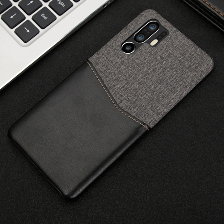 For Huawei P30 Pro PC + PU Splicing Case with Card Slots
