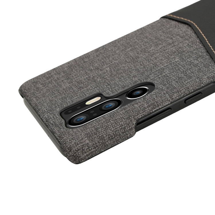 For Huawei P30 Pro PC + PU Splicing Case with Card Slots