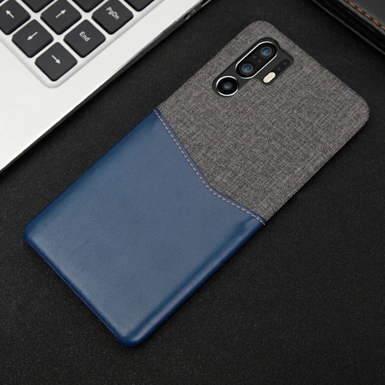 For Huawei P30 Pro PC + PU Splicing Case with Card Slots