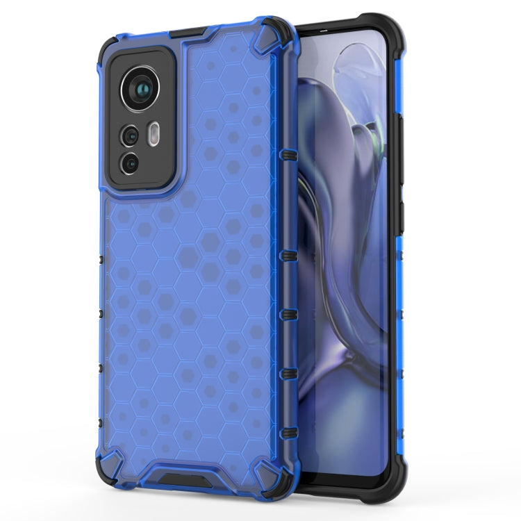 For Xiaomi 12 5G Shockproof Honeycomb PC + TPU Phone Case