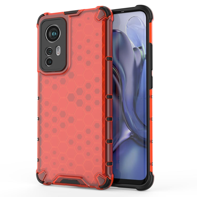 For Xiaomi 12 5G Shockproof Honeycomb PC + TPU Phone Case