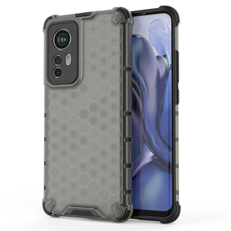 For Xiaomi 12 5G Shockproof Honeycomb PC + TPU Phone Case