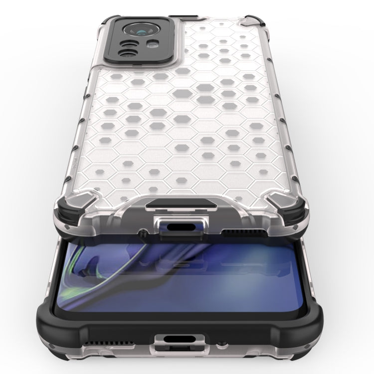 For Xiaomi 12 5G Shockproof Honeycomb PC + TPU Phone Case