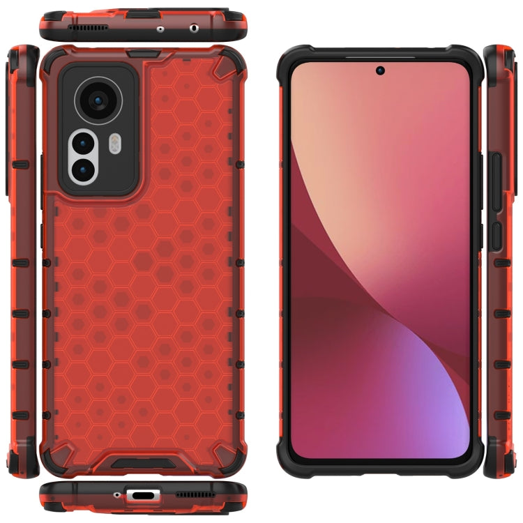 For Xiaomi 12 Pro Shockproof Honeycomb PC + TPU Phone Case