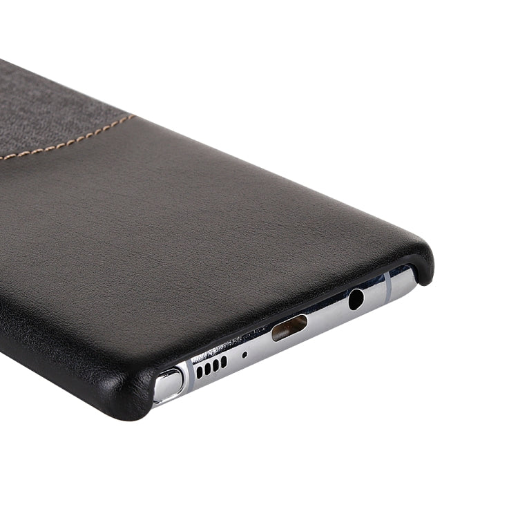 For Galaxy Note8 PC + PU Splicing Case with Card Slots