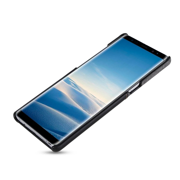 For Galaxy Note8 PC + PU Splicing Case with Card Slots