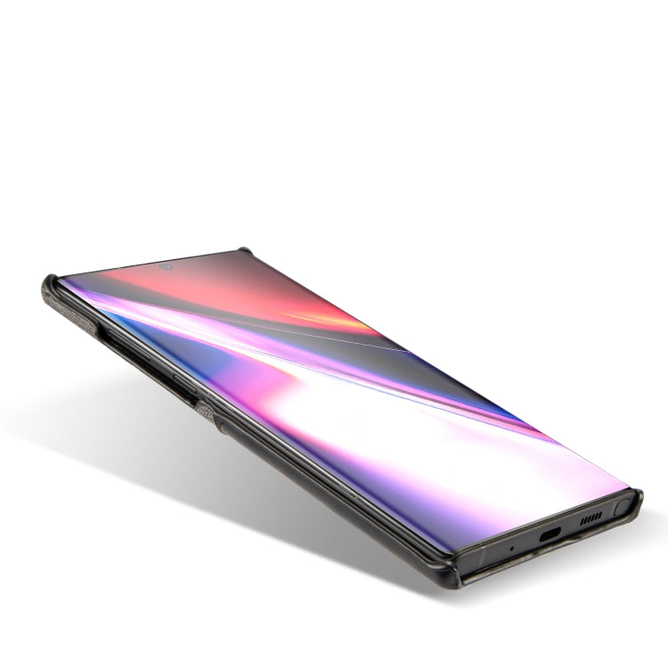 For Galaxy Note10+ PC + PU Splicing Case with Card Slots