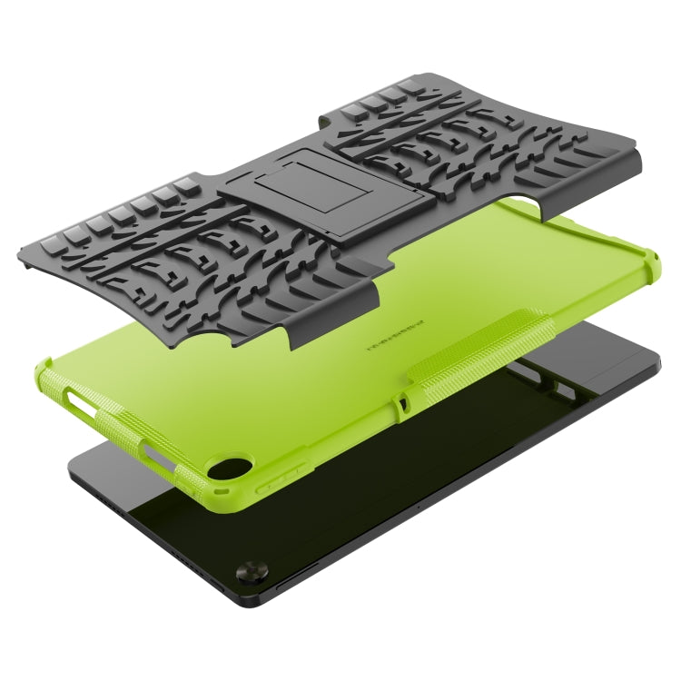 For OPPO Realme Pad 10.4 Tire Texture TPU + PC Tablet Case