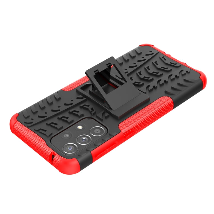For Samsung Galaxy A33 5G Tire Texture TPU + PC Phone Case